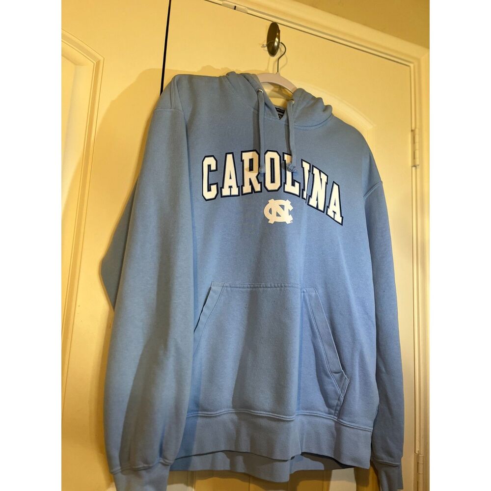 North Carolina Tar Heels Hoodie Men's Large UNC Tar Heels Big Cotton